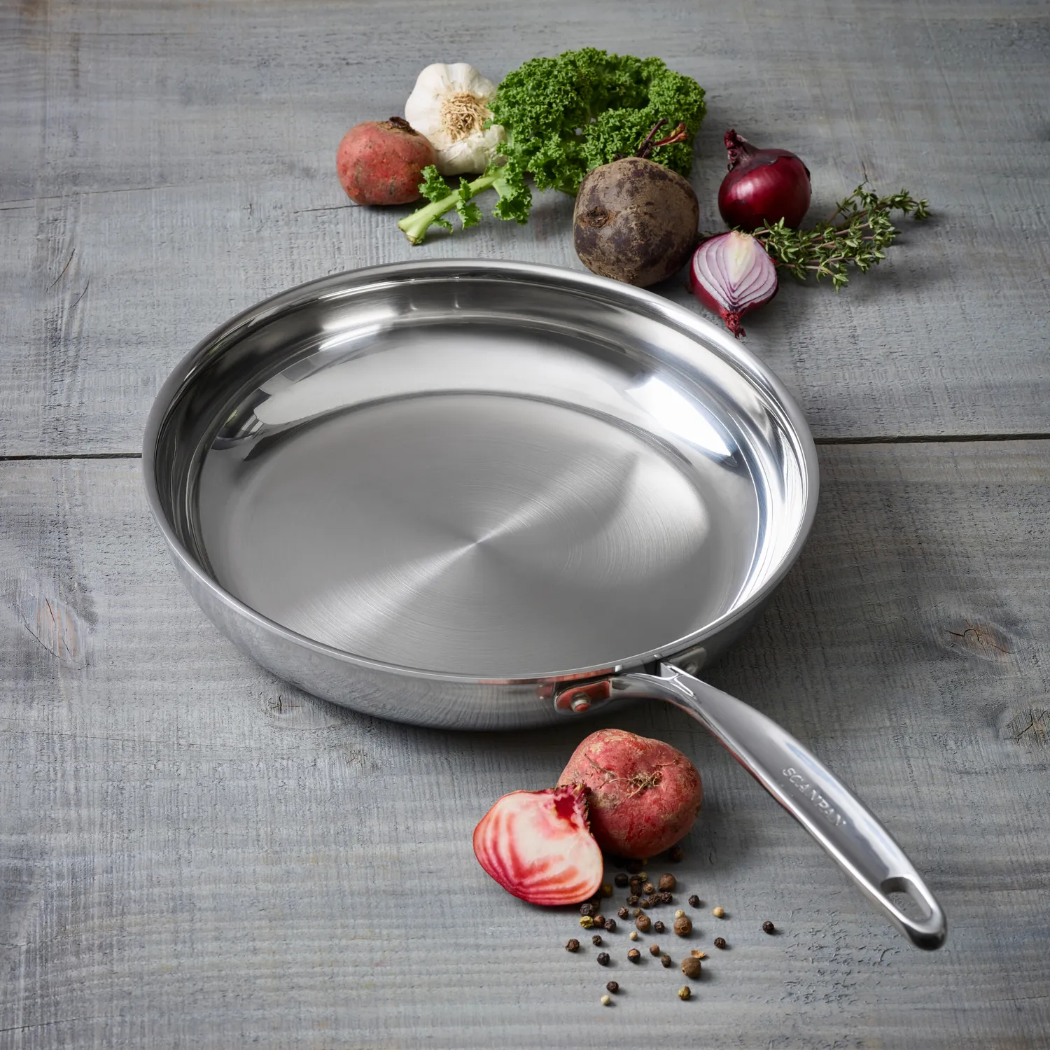 Scanpan Fusion 5 Stainless Steel Skillet