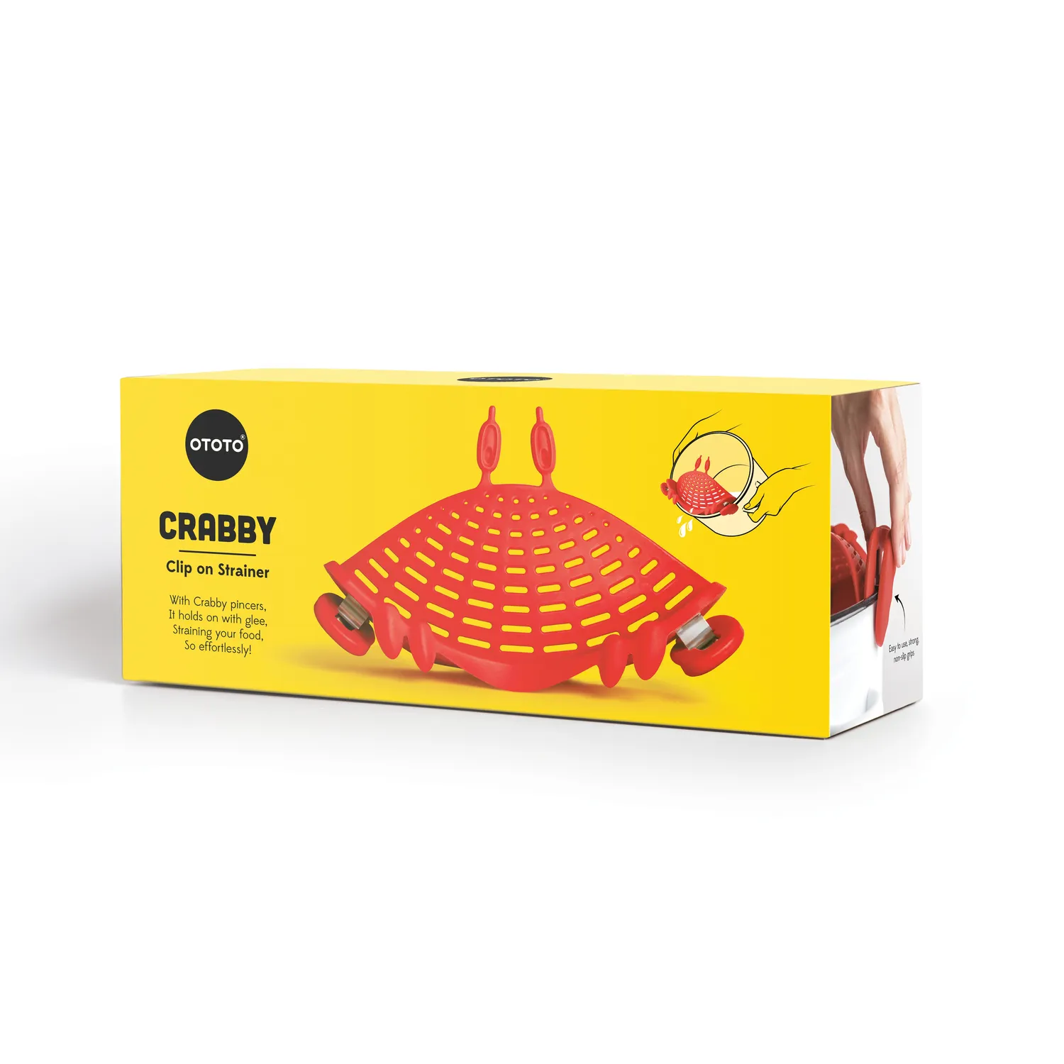 Ototo Crabby Clip-On Strainer