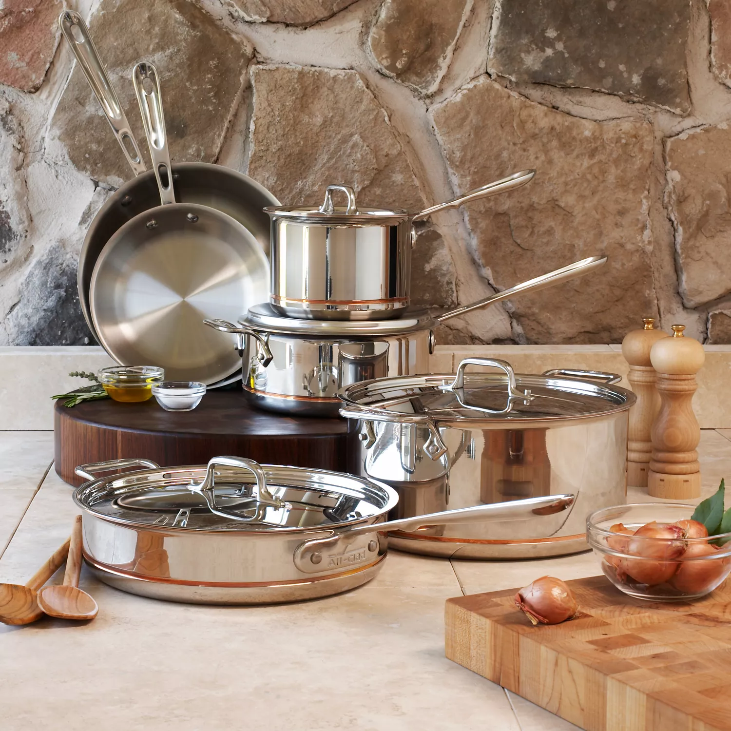 All-Clad Copper Core 10-Piece Cookware Set