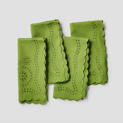 Sur La Table Shiffli Lace Napkins, Set of 4