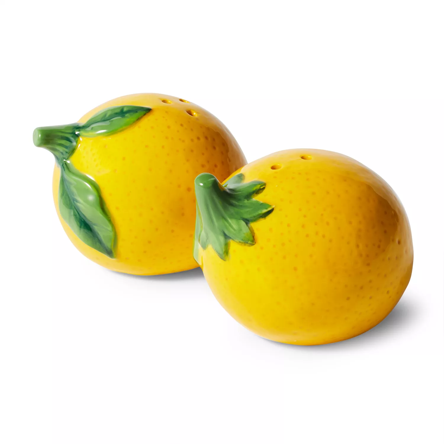 Sur La Table Citrus Salt & Pepper Shakers, Set of 2