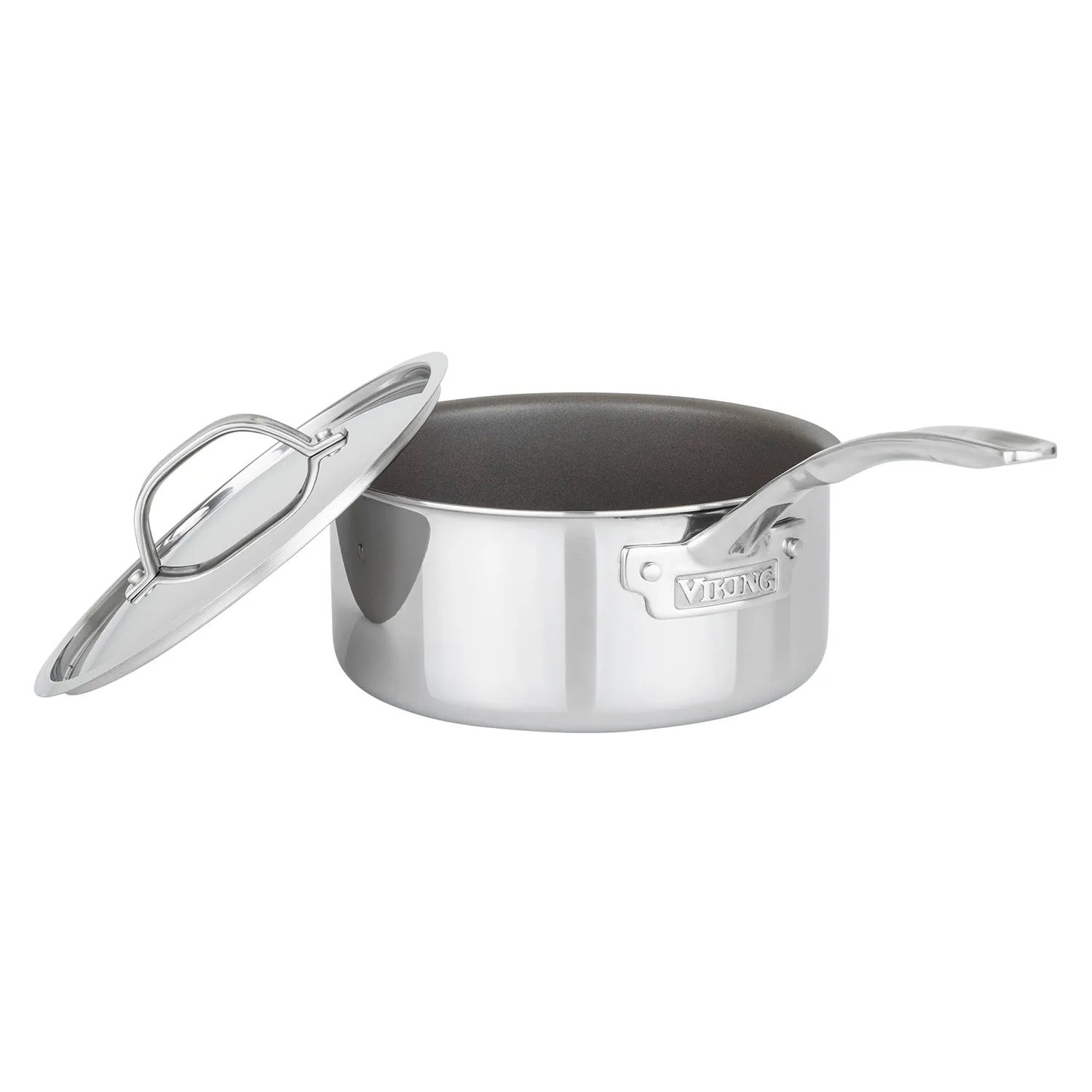 Viking PureGlide Pro 3-Ply Saucepan w/ Glass Lid