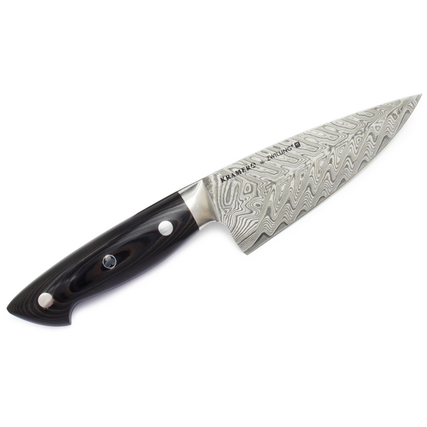 Bob Kramer 6&#34; Stainless Damascus Chef&#8217;s Knife by Zwilling J.A. Henckels