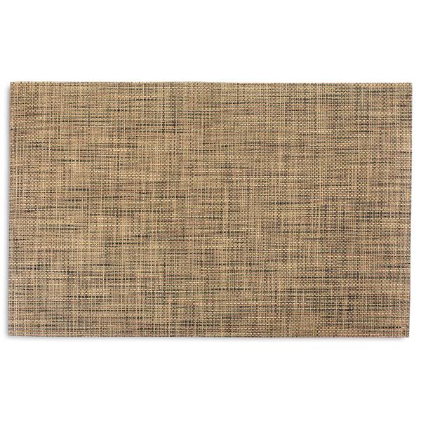 Chilewich Basketweave Floor Mat, Bark