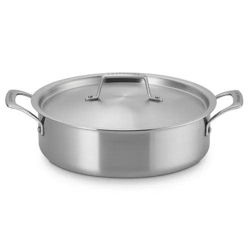 Le Creuset Essential Stainless Steel Rondeau, 4.5 qt.
