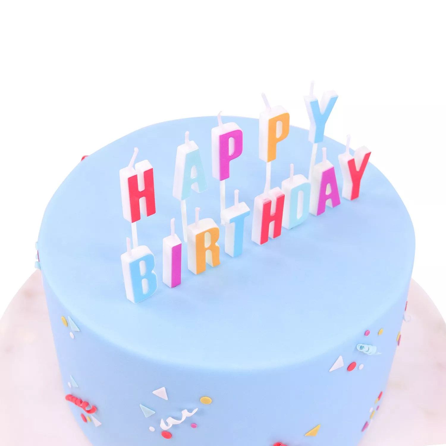 PME Happy Birthday Letter Candles, Set of 13