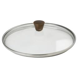 Cristel 1826 Glass Lid with Antique Brass Knob