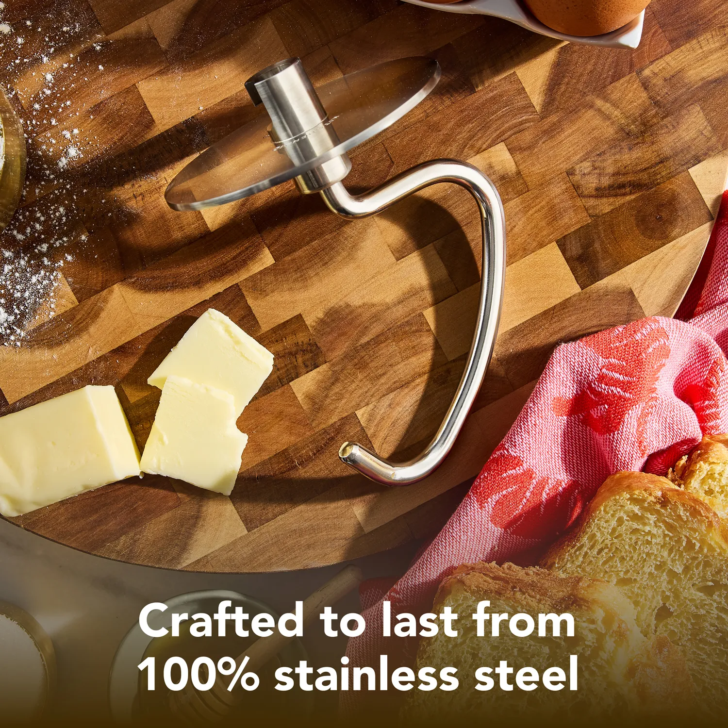 KitchenAid Stainless Steel Dough Hook