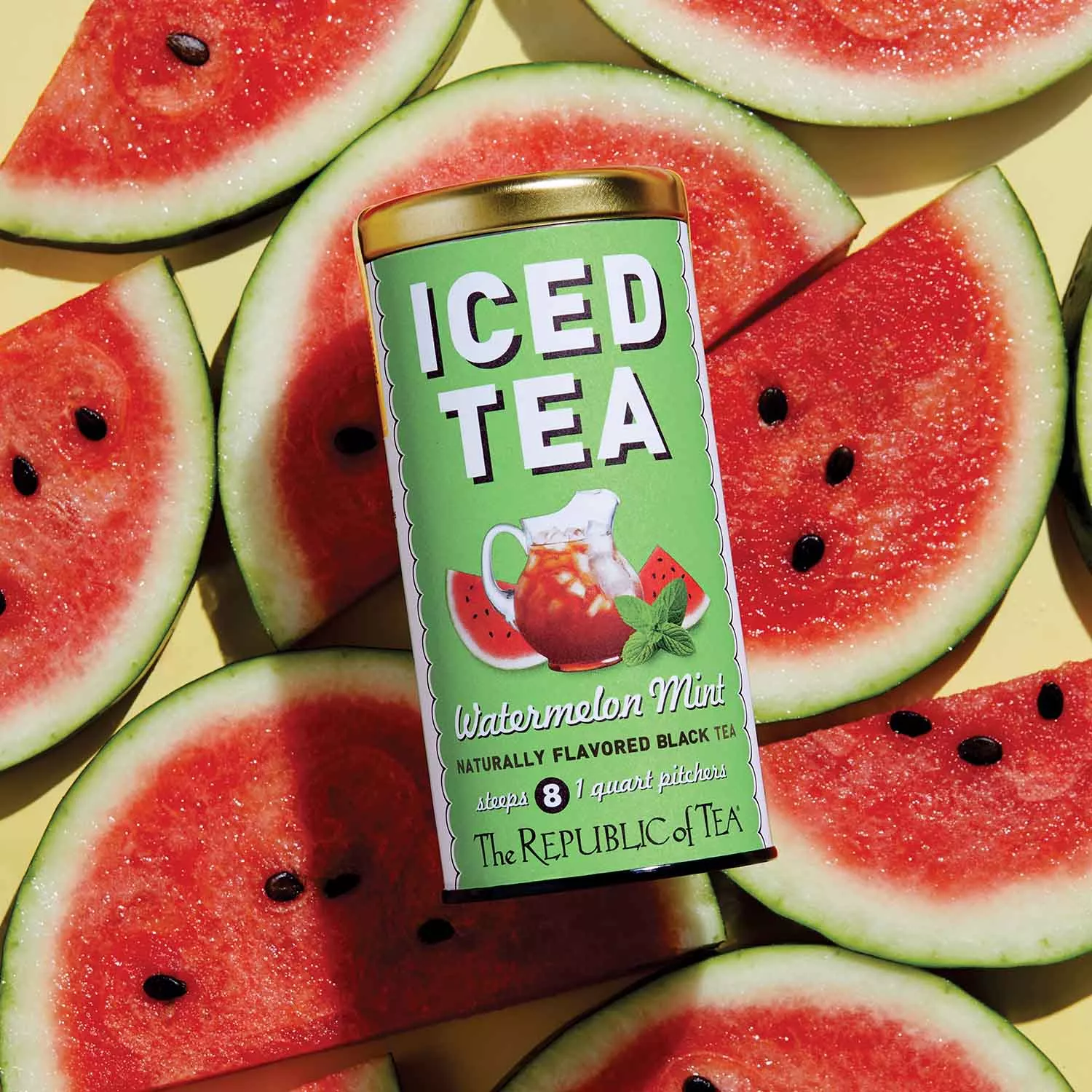 The Republic of Tea Watermelon Mint Black Iced Tea