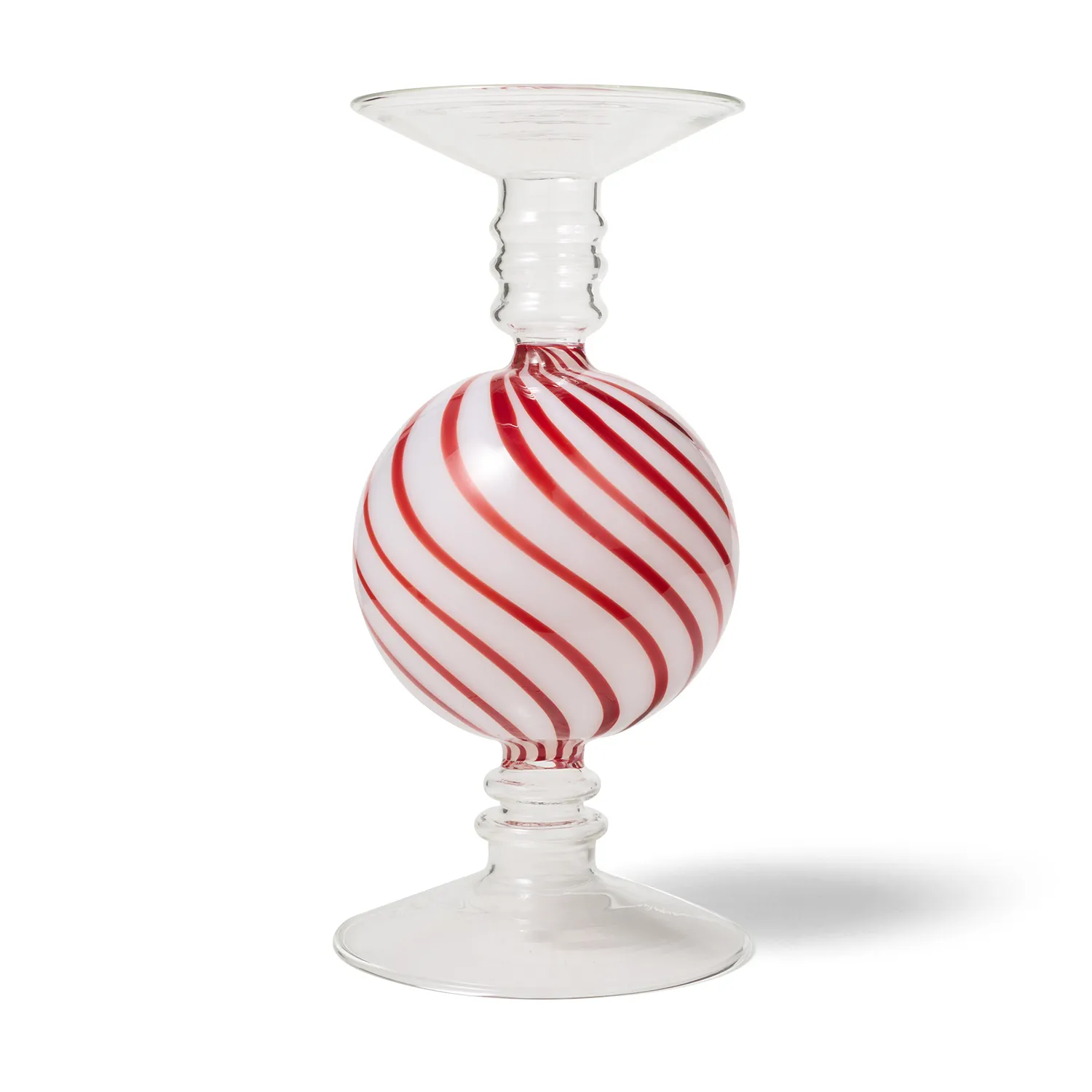 Sur la table Peppermint Candle Holder