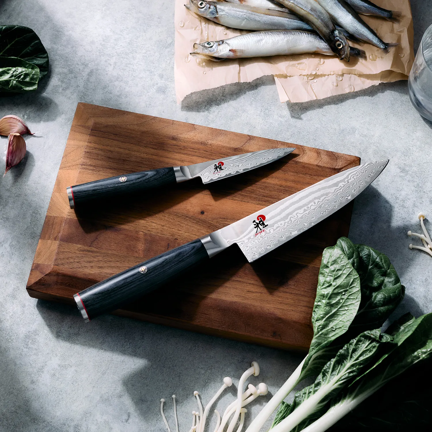 Miyabi Kaizen II Chef & Paring Knife Set