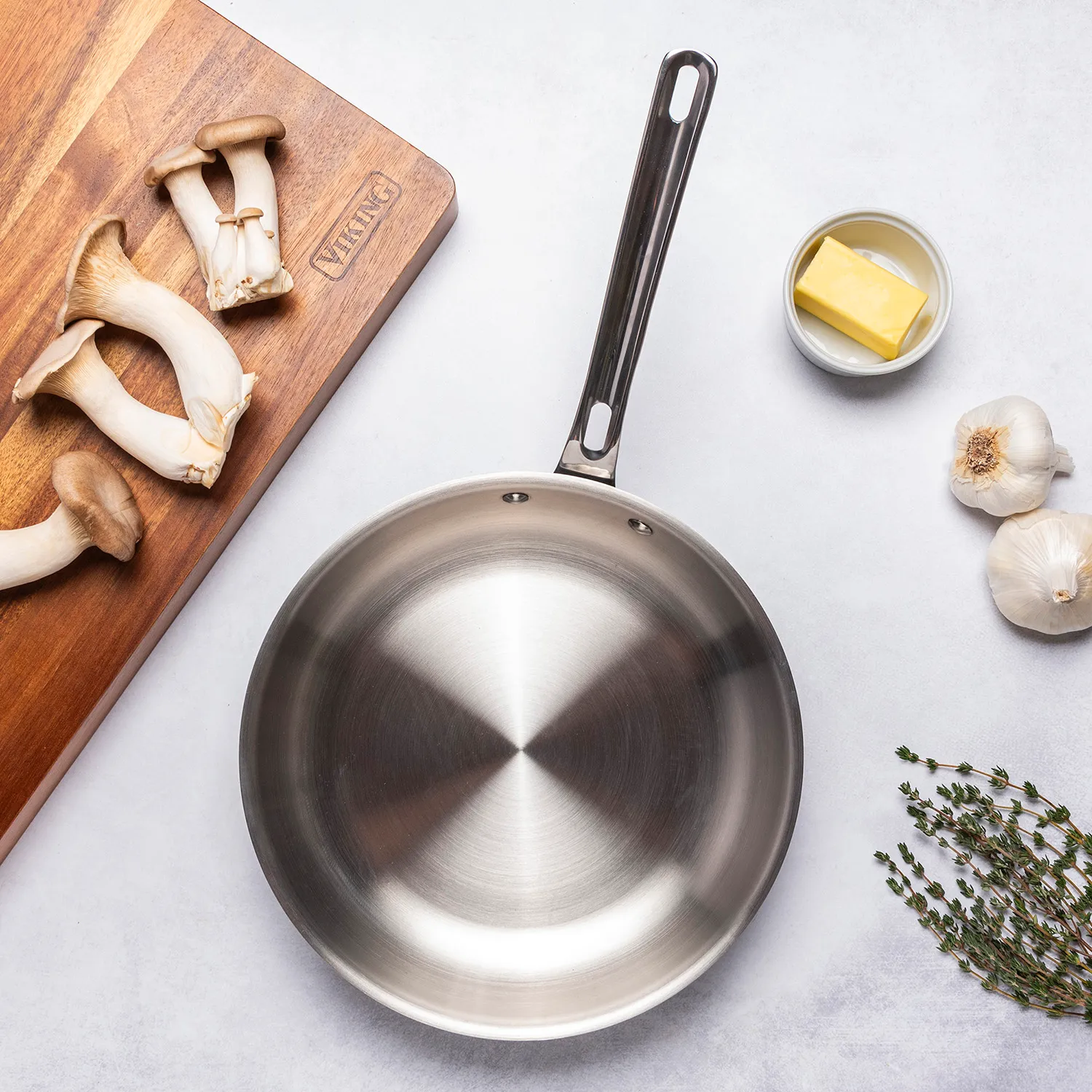 Viking Black & Stainless Steel 12-Piece Cookware Set