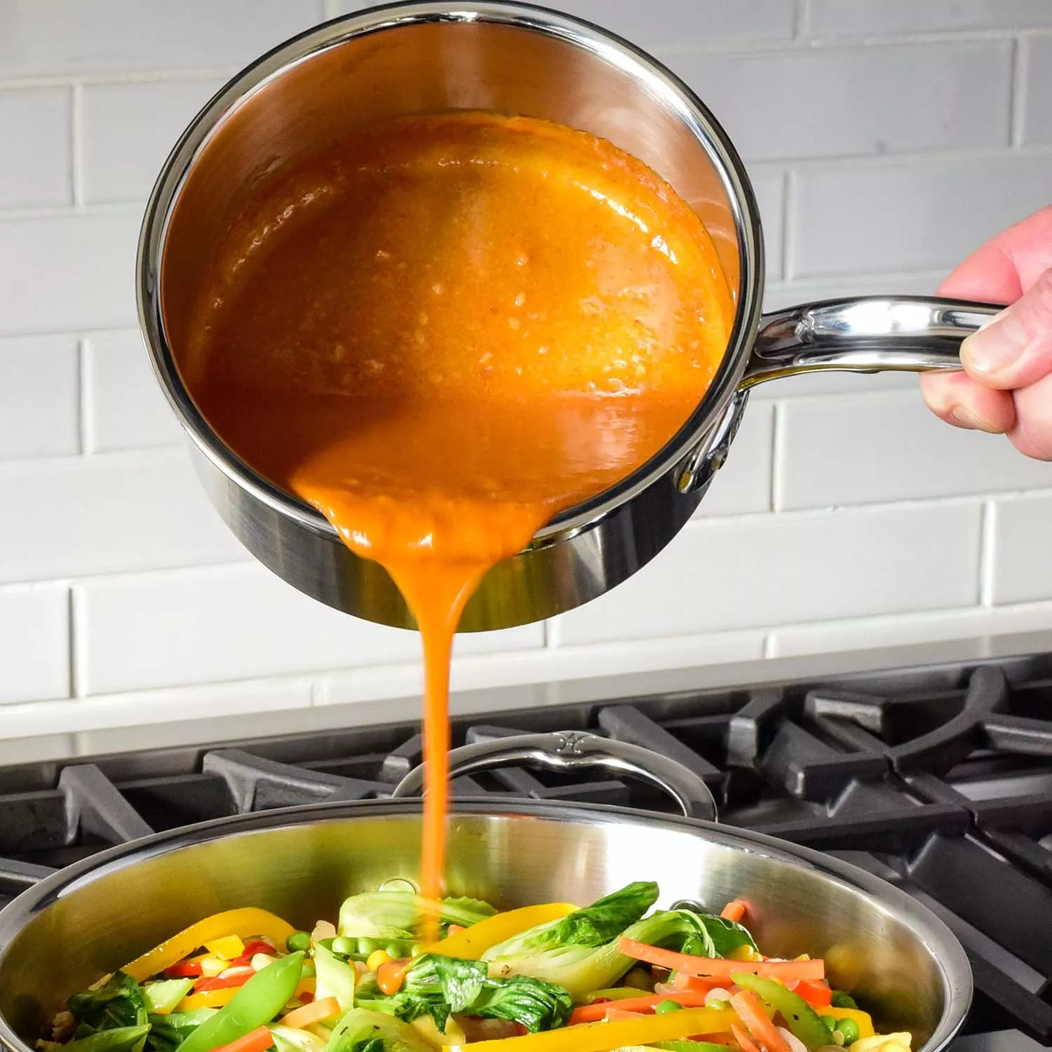 Hestan ProBond Stainless Steel Saucepans