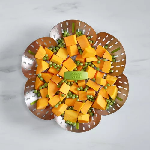 Joseph Joseph Bloom Steel Folding Steamer Basket