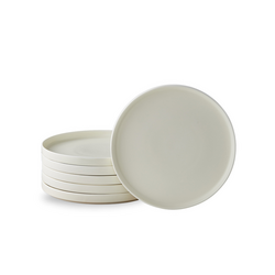 Stone Lain Stella Porcelain Round Salad Plates, Set of 6