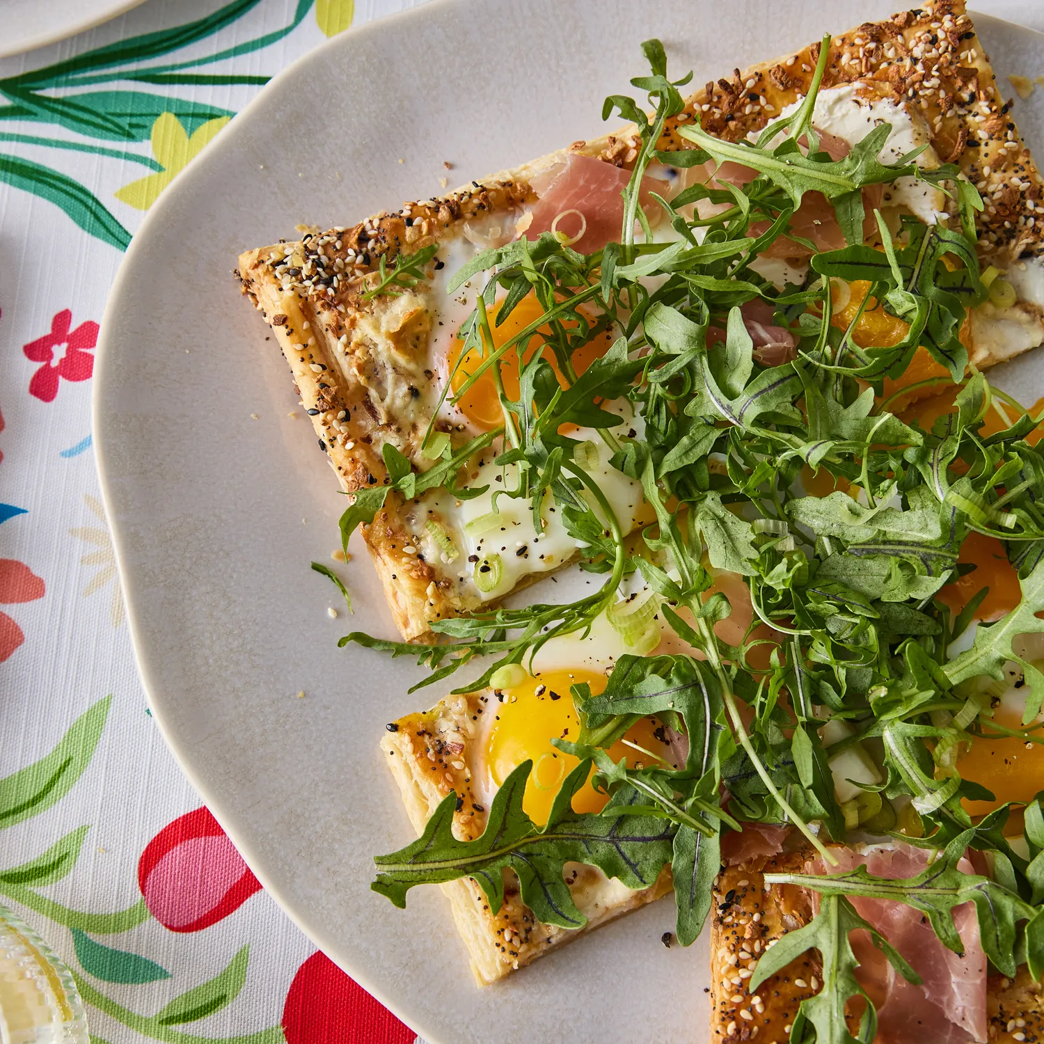 Sur La Table White Cloud Oval Platter