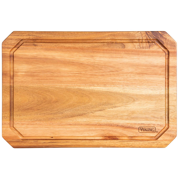 Viking Acacia Wood Cutting Board with Juice Groove