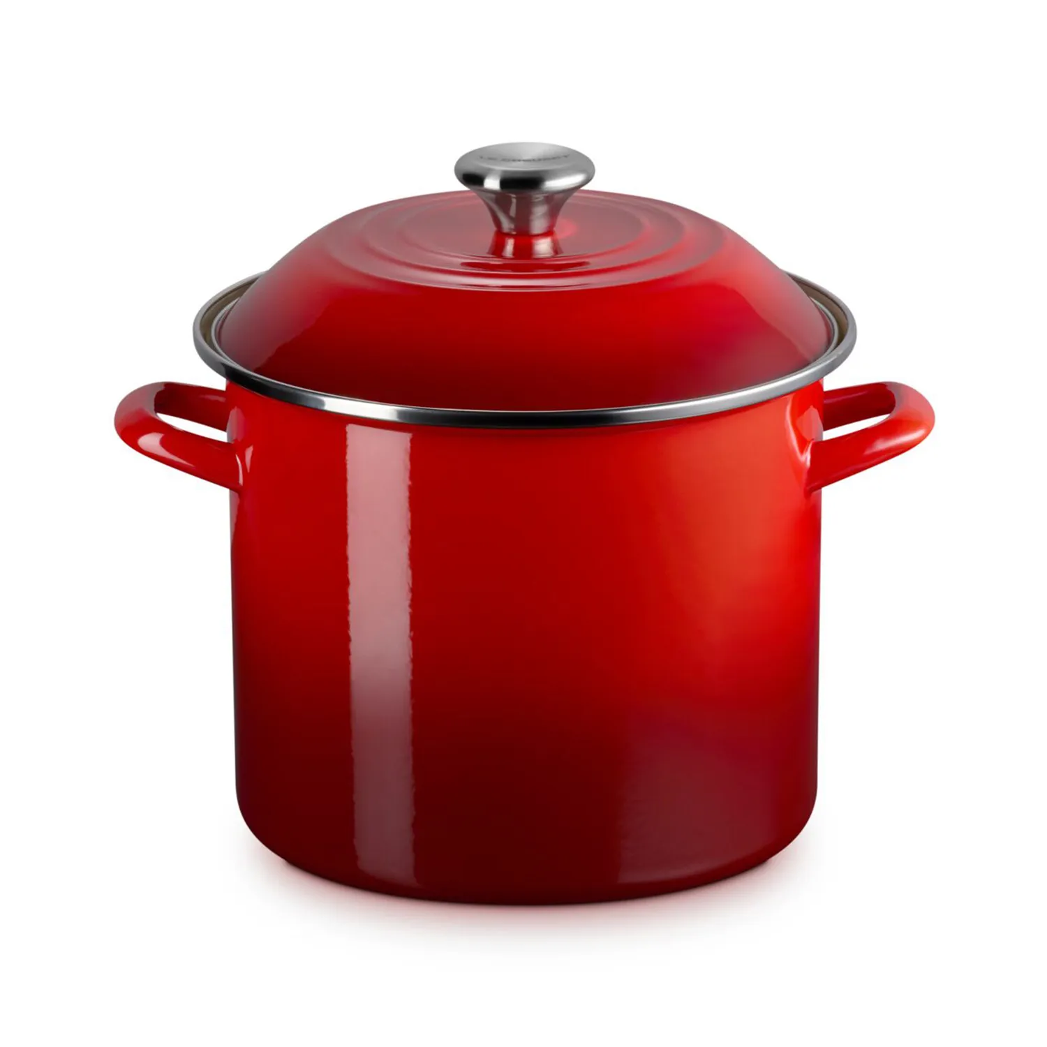 Le Creuset Enameled Steel Stockpot with Stainless Steel Knob, 10 qt.