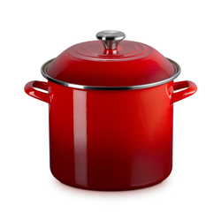 Le Creuset Enameled Steel Stockpot with Stainless Steel Knob, 10 qt.