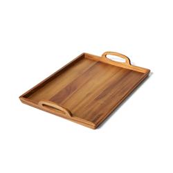 Sur la table Acacia Wood Tray