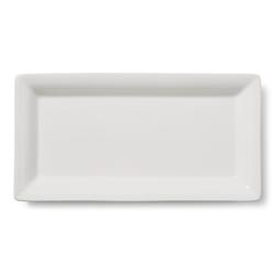 Sur La Table White Rectangular Platter, 17.75