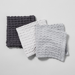 Sur La Table Washed Waffle Dishcloths, Set of 3 Washed waffle dishcloths? two thumbs up