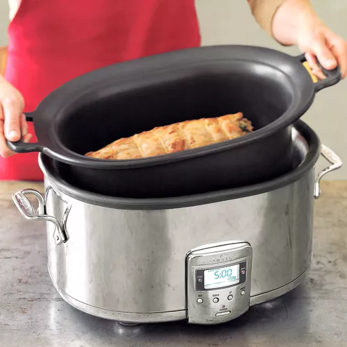 All-Clad Slow Cooker with Aluminum Insert, 7 qt.