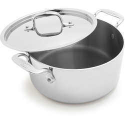 All-Clad d3 Stainless Steel Casserole Pan with Lid