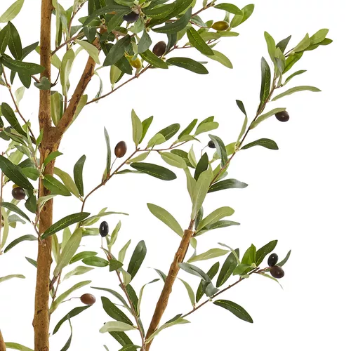 Nearly Natural Olive Silk Tree, 82"