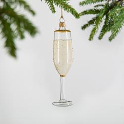 Sur La Table Champagne Flute Ornament