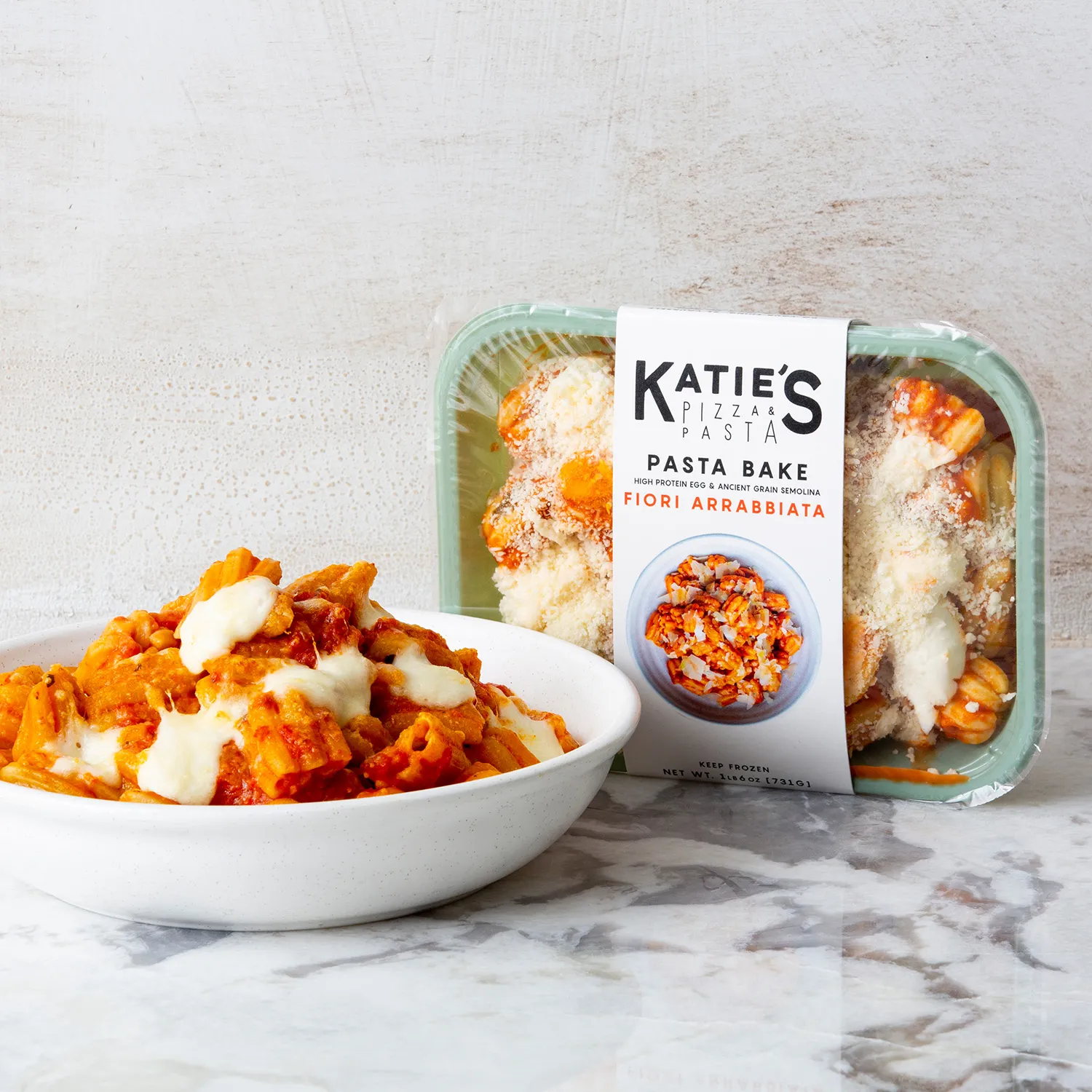 Katie's Pizza & Pasta Arrabiata Pasta Bakes, Set of 2