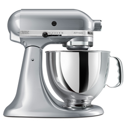 KitchenAid Metallic Chrome Artisan Stand Mixer, 5 qt. It