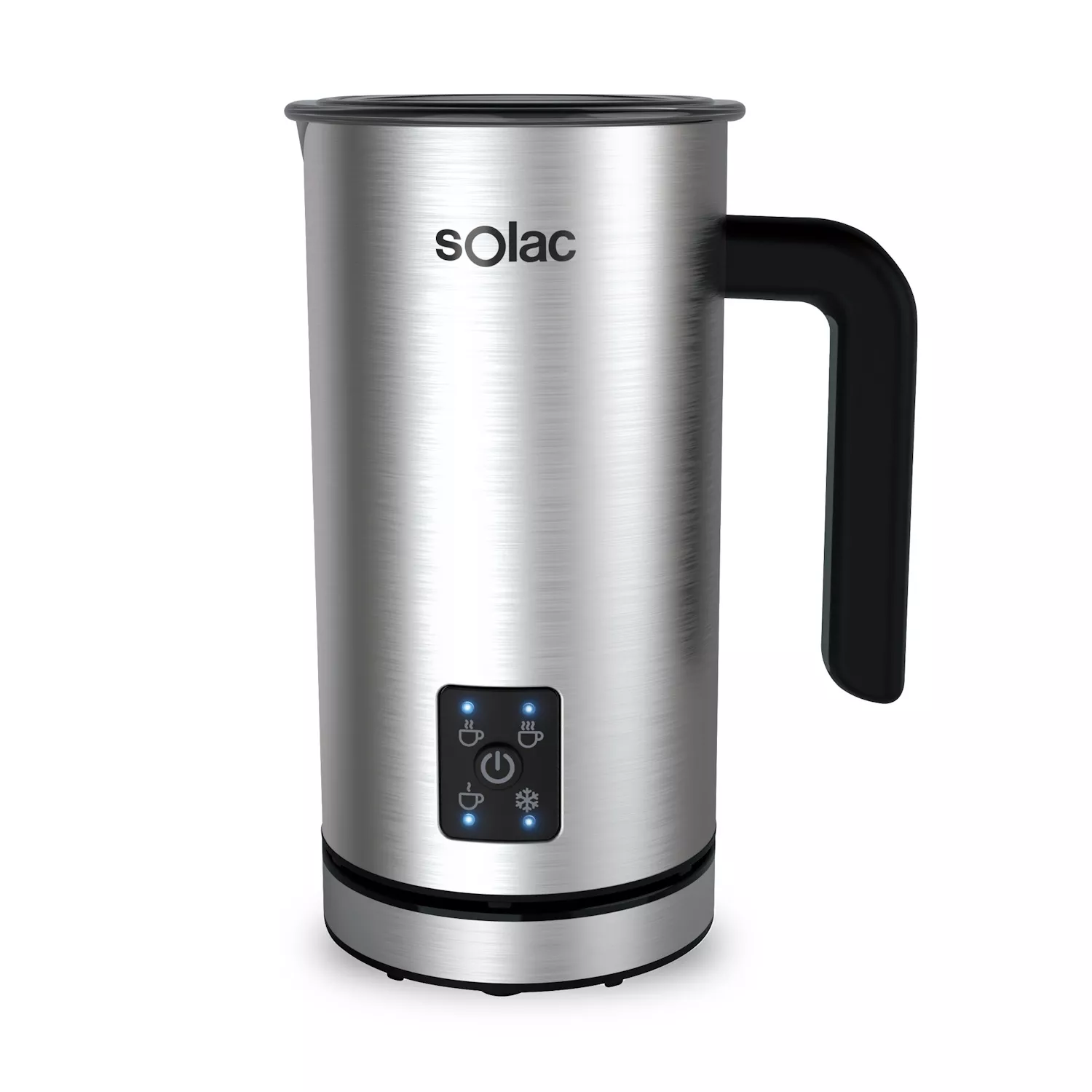 Electric Milk Frother Black - Stainless Steel Frother - illy Shop