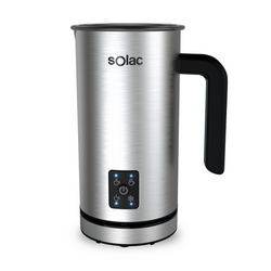 Solac Pro Foam™ Stainless Steel Milk Frother & Hot Chocolate Mixer 