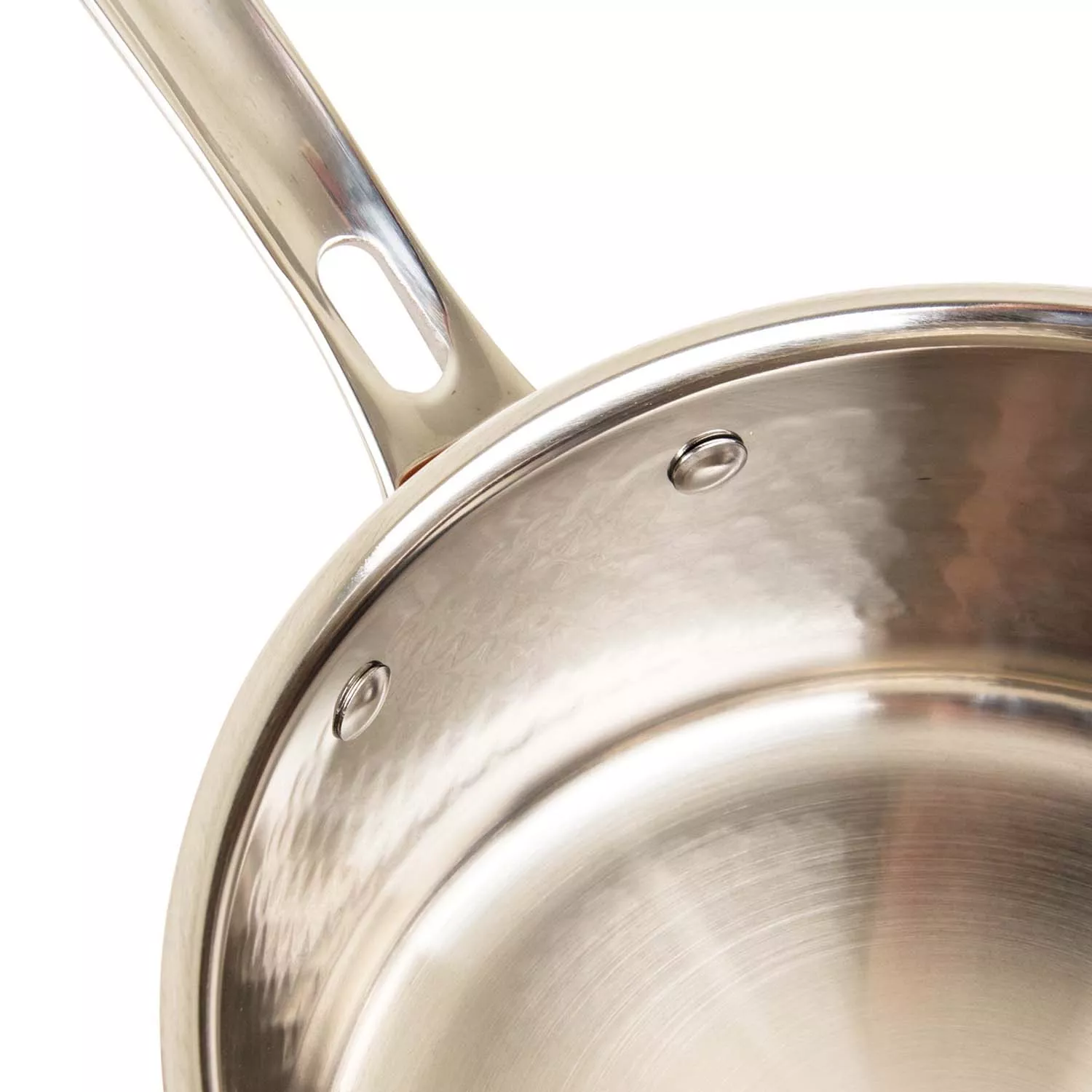 Viking Copper Clad 3-Ply Hammered 10-Piece Cookware Set