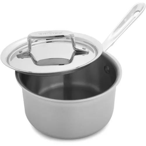 All-Clad D5 Brushed Stainless Steel Saucepans