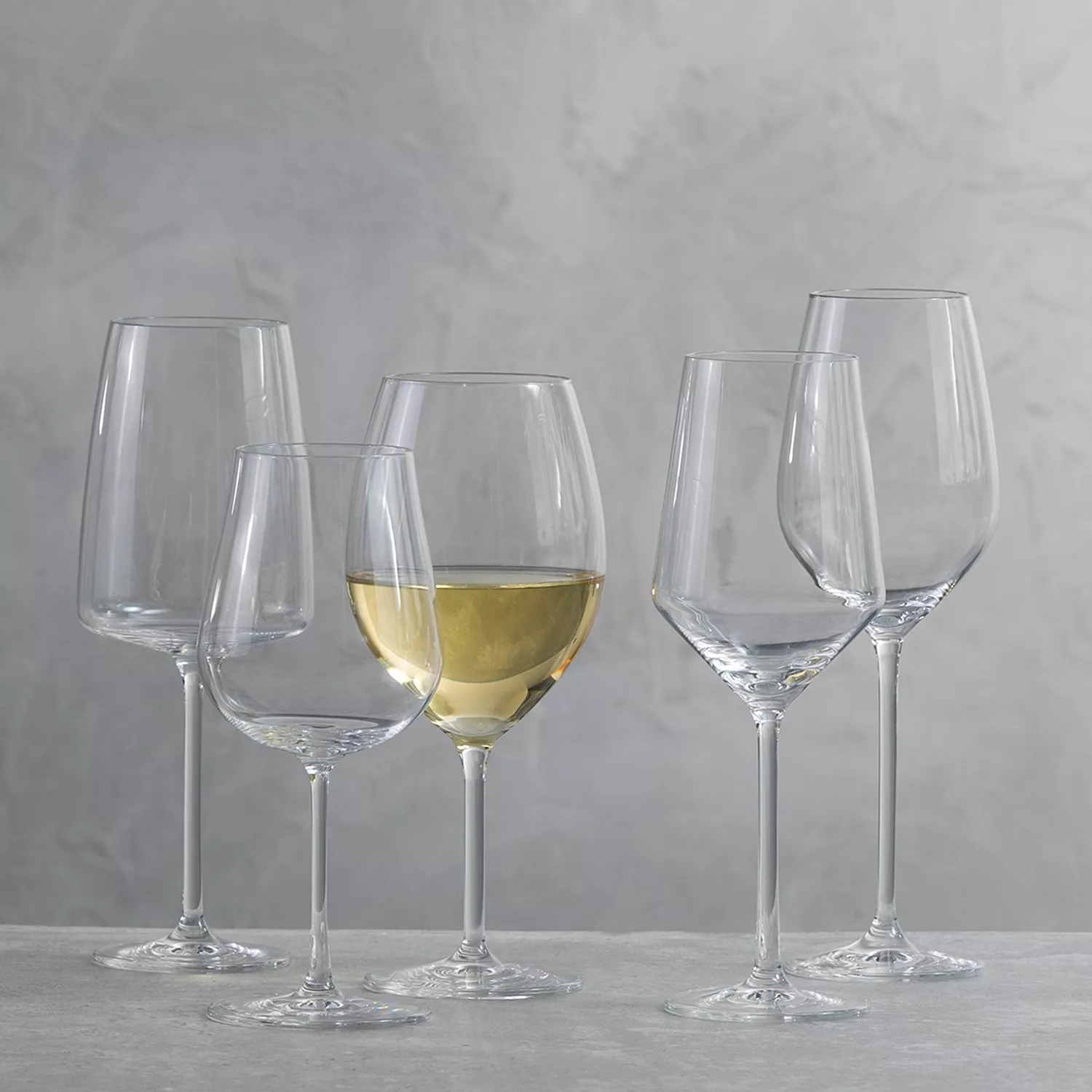 Schott Zwiesel Sensa Soft-White Wine Glasses, Set of 6