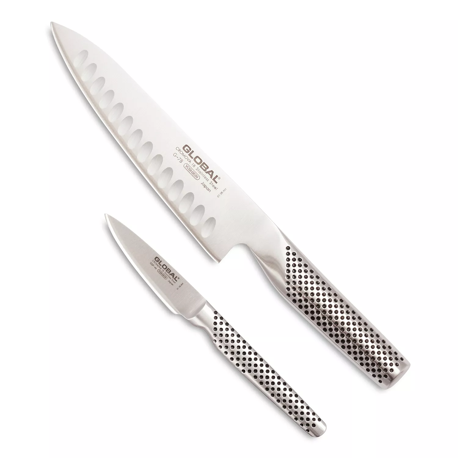Global Hollow-Edge Chef’s Knife Set