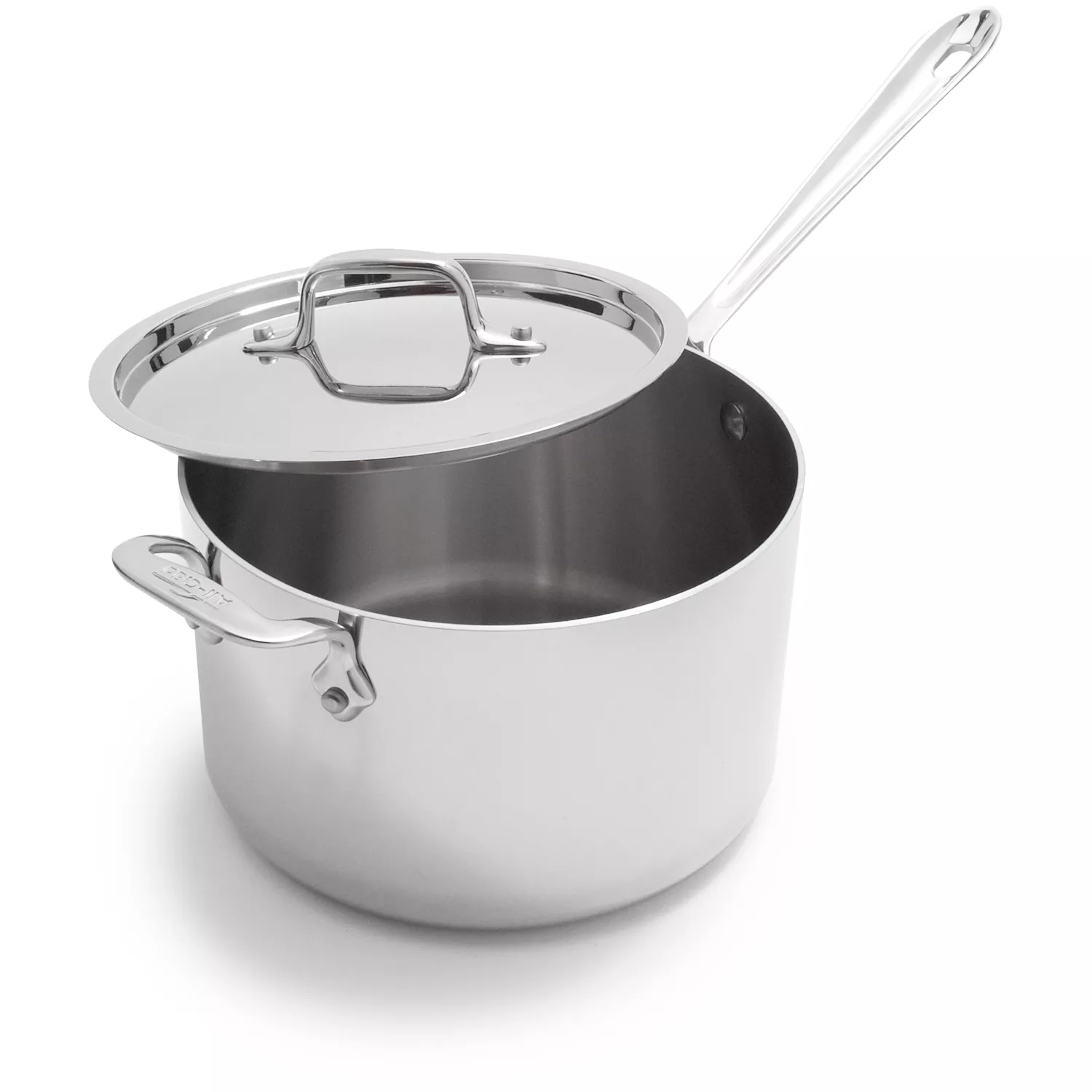 All Clad D3 Stainless 1.5-quart Sauce Pan With Lid