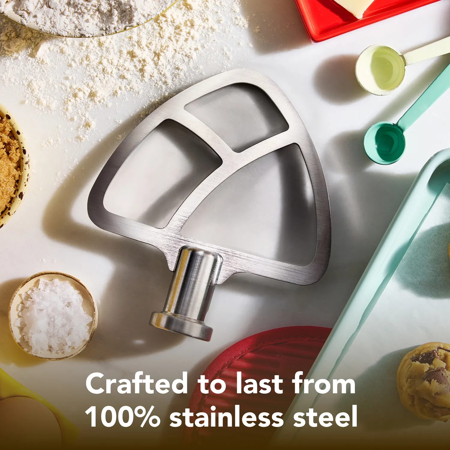 KitchenAid Stainless Steel Flat Beater 