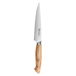 Cangshan OLIV Utility Knife, 5" One of a kind serrated knife