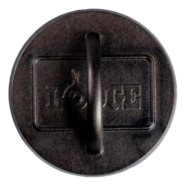 Lodge Seasoned Cast Iron Burger Press, 6.25"