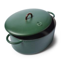  Great Jones The Dutchess Enameled Cast Iron Oval Dutch Oven, 6.75 Qt.