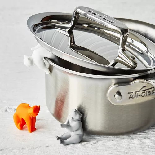 Tovolo Cat Lid Rests, Set of 3