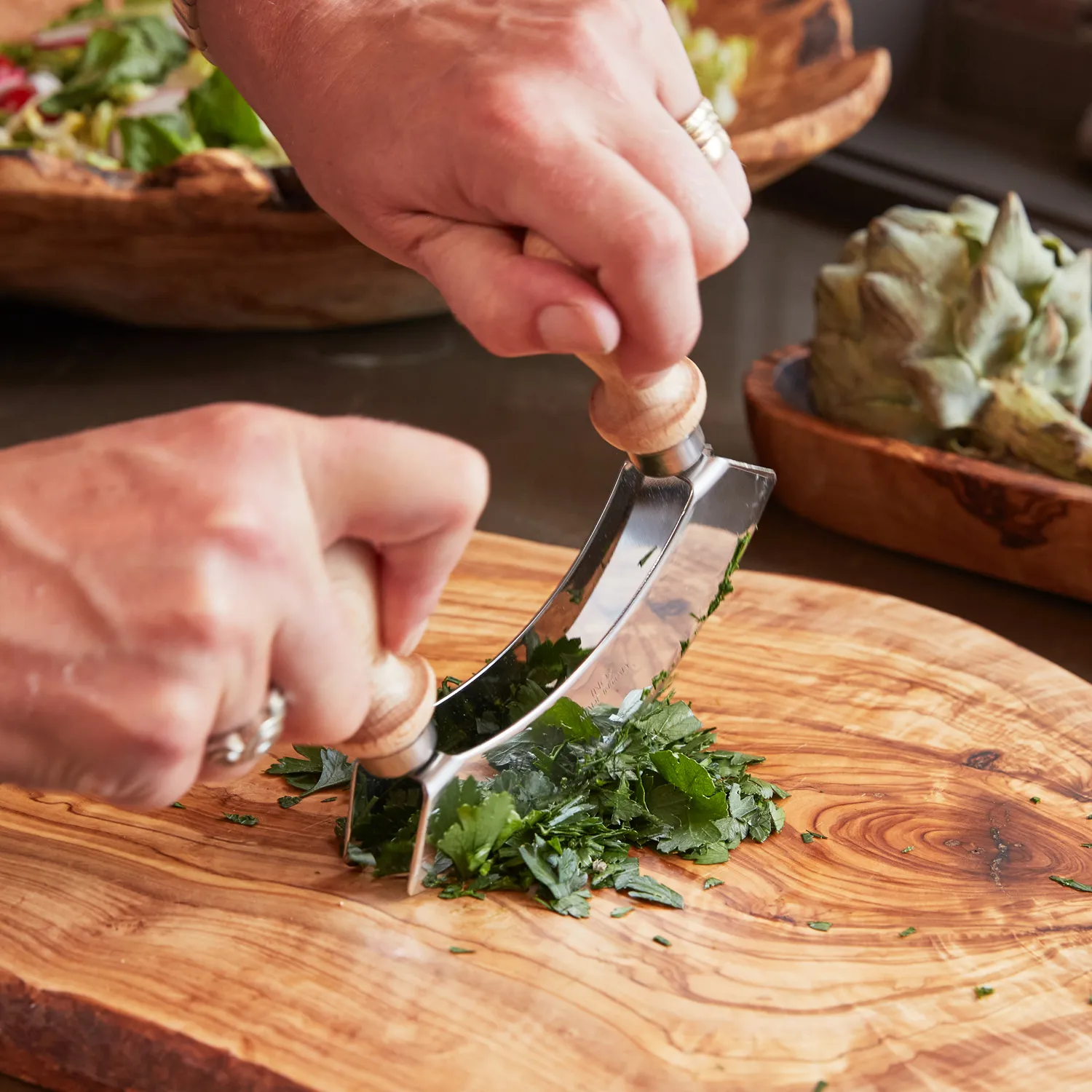 Verve Culture Double Blade Mezzaluna