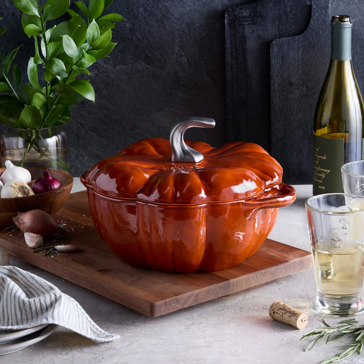 Staub Pumpkin Dutch Oven, 3.5 qt.