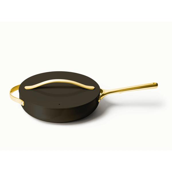 Caraway Ceramic Nonstick Sauté Pan with Lid, 4.5 qt.