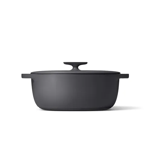 Caraway Enameled Cast Iron Oval Dutch Oven, 8.5 qt. 