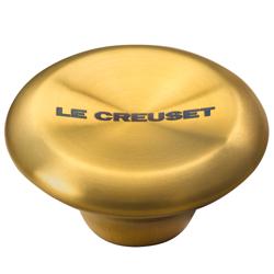 Le Creuset Signature Gold Knob Love the brass/gold knob