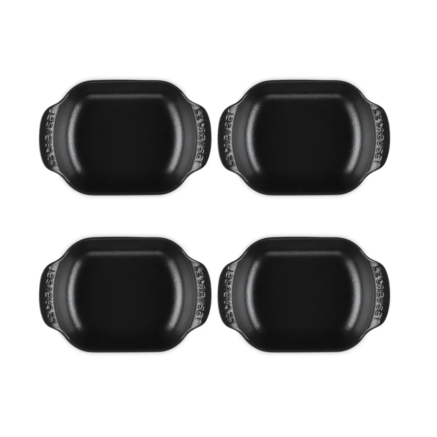 Le Creuset Gourmand Individual Rectangular Bakers, Set of 4